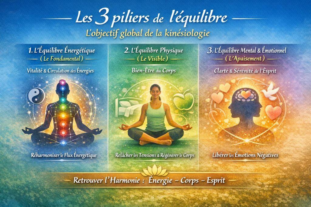 Les 3 piliers de l'équilibre