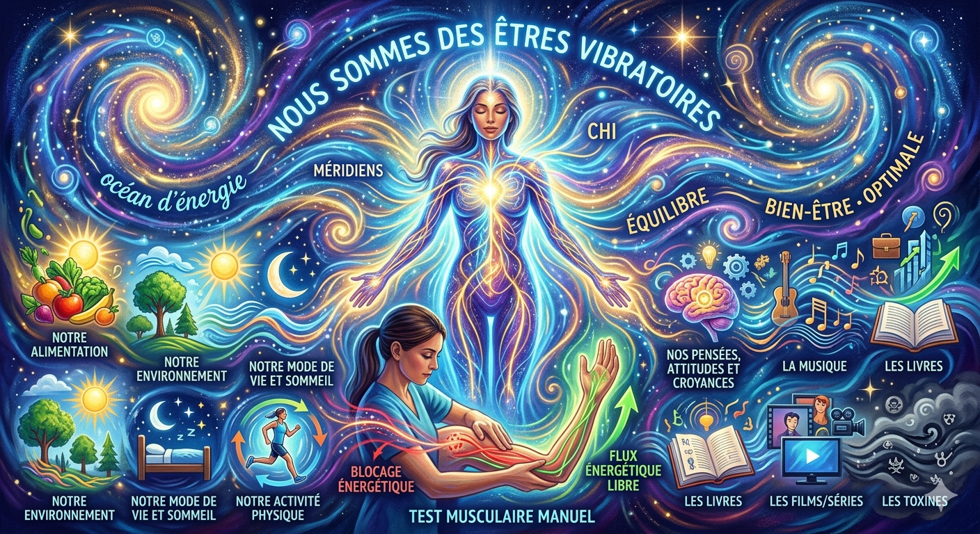 Nous sommes des êtres vibratoires.